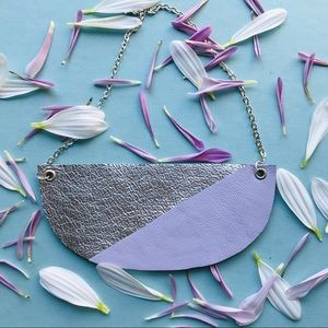 ETSY Handmade Leather Bib Necklaces